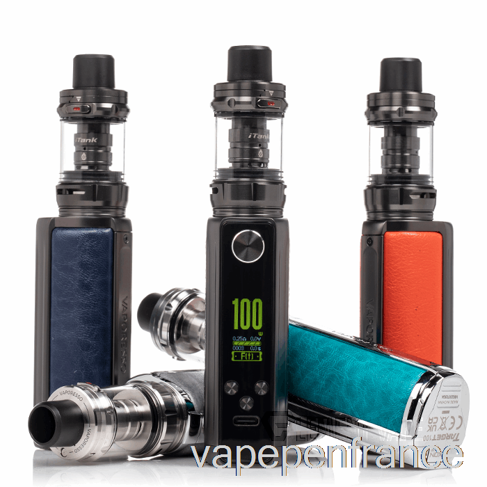 Kit De Démarrage Vaporesso Target 100 [itank 2] Stylo Vape Rose Crémeux